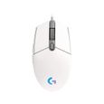 Logitech G203 LIGHTSYNC Gaming Mouse WHITE-0