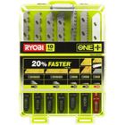 Coffret de 10 lames spéciales pour scie sauteuse RYOBI One+ RAK10JSBWM