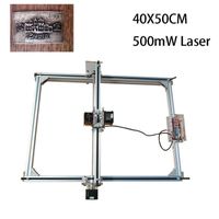 Machine de gravure laser de bureau CNC Machine de gravure 40X50CM Dispositif de gravure 500mW