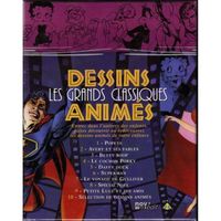 COFFRET GRAND CLASSIQUES DESSINS ANIMES 10 DVD