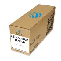 Cartouche de toner noir pour Lexmark T52 T522 T520N T522N - Lexmark - 12A6730, 12A6835 - Noir - 21000 pages