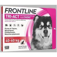 FRONTLINE 3 pipettes Tri-Act - Pour chien de 40 à 60 kg