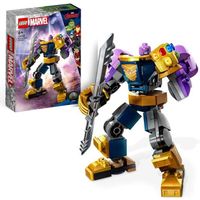 LEGO® Marvel 76242 L’Armure Robot de Thanos - Jouet Super-Héros - Figurine Avengers - Enfants 6 Ans