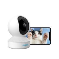 Caméra de surveillance maison WiFi Reolink 3MP - Pan&Tilt - Audio bidirectionnel - Vision nocturne - E1