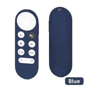 TÉLÉCOMMANDE TV Bleu-Coque de protection en Silicone pour télécomm