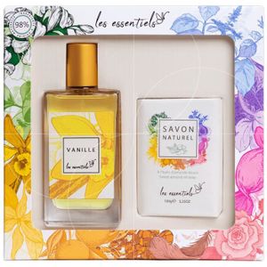 COFFRET CADEAU PARFUM L'Office des Parfums Coffret les essentiels Vanille 80ml + 100g