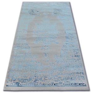 TAPIS Tapis ACRYLIQUE MANYAS 0917 gris/Bleu - 120x180 cm