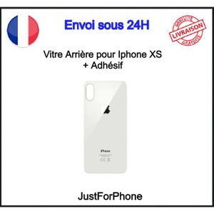 Vitre Arrière De Remplacement Pour IPhone 11 - Blanc - Avec Grand Trou Pour Caméra - Neuf