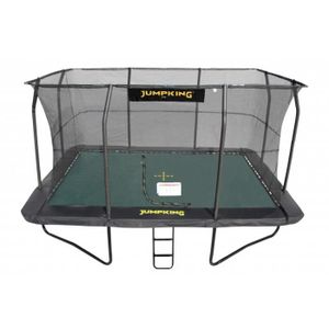 TRAMPOLINE trampoline Deluxe complet rectangulaire 2,45 x 3,6