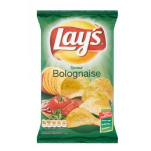 CHIPS Lay's Chips Saveur Bolognaise 45g/Sachet 10 sachet