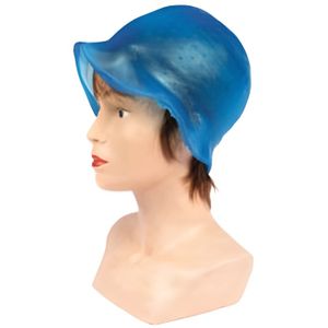 COLORATION bonnet a meches fluo rubber blue mezzo