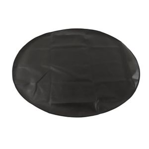 BARBECUE Pwshymi tapis de barbecue Tapis de gril Double face en Silicone, ignifuge, réutilisable, pliable, pour barbecue, Cercle de 122 cm