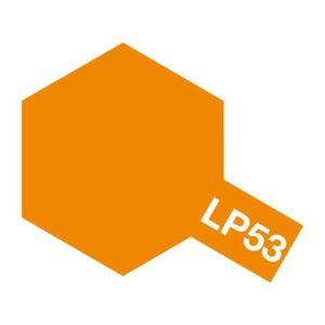 ACCESSOIRE MAQUETTE Peinture laquée - TAMIYA - LP53 - Orange translucide - Contenu 10 ml - Pour enfants à partir de 15 ans