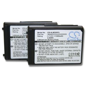 2X Batteries Compatible Avec Aastra 660177,660177-R1C Téléphone Fixe Sans  Fil (650Mah,3,7V,Li-Ion)[x1430] - Cdiscount Téléphonie