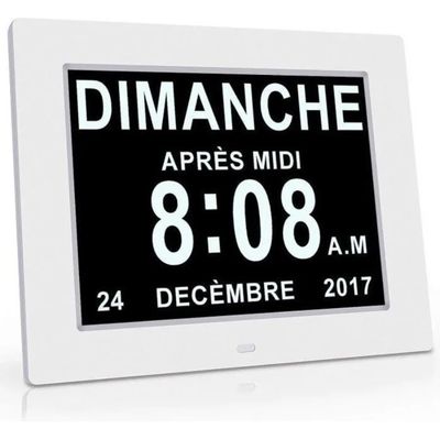 Horloge de table Baume et Mercier Clifton Quartz Crocodile (Neuf avec
