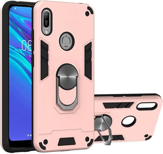 Cadorabo Coque pour Huawei Y6 2019 en NOIR NUIT - Téléphonie Cadorabo Coque pour Huawei Y6 2019 en NOIR NUIT - Téléphonie