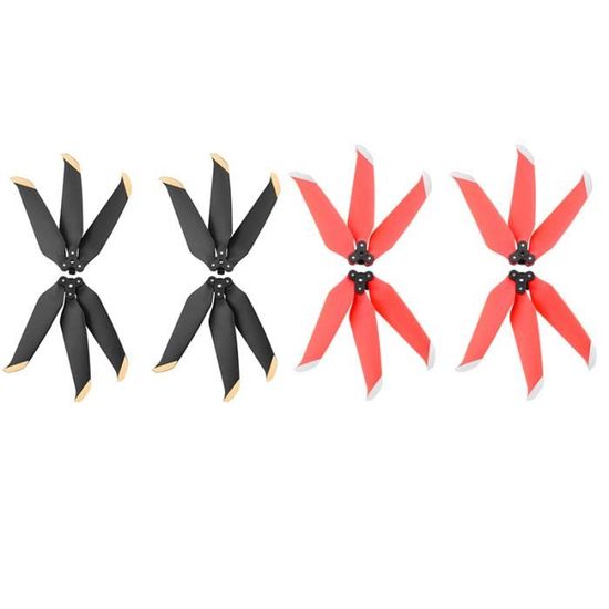 Pièces De Drones) For Gemfan D90 Canalisé 90mm-5 Hélice PC à 5 Pales For FPV Racing Freestyle 3.5 Pouces Cinewhoop Drones Canalisés Pièces De Rechange Bricolage (Color : 2Pairs 2mm White