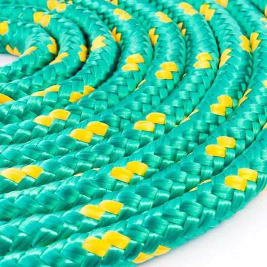 100m vert corde polypropylene poly cordage 2mm 