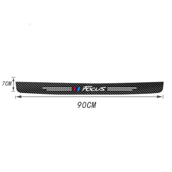 Autocollants Protection Cadre Vélo En Fibre De Carbone - Lot De 2, Anti-Rayures Pour BMX/VTT/Route, Noir