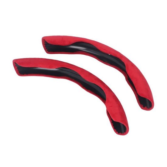 Housse De Volant En Cuir Microfibre - 38 Cm - Antidérapante, Respirable - Compatible Seat, Leon, Ibiza, Ateca, Etc.