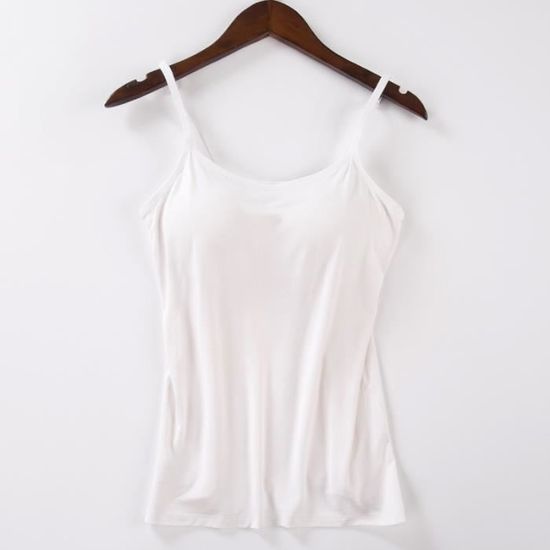 COTON STRETCH - Débardeur léger et moulant pour fille (3 pièces