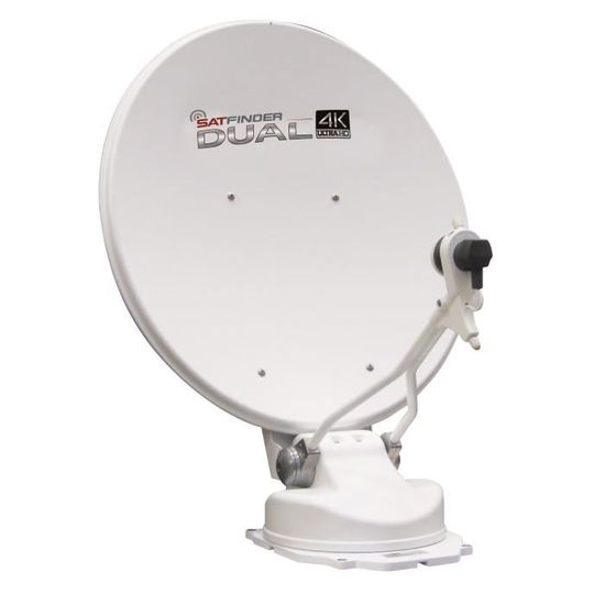 SATFINDER Antenne Satellite Automatique UltraHD 4K Dual 85 - Camping Car -  antenne rateau, avis et prix pas cher - Cdiscount