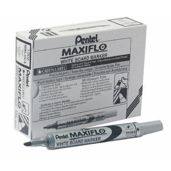 Pentel Maxiflo Marqueur Effacable A Sec Tab Achat Vente