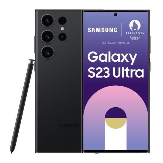 SAMSUNG Galaxy S23 Ultra 256Go Noir