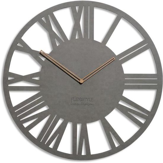 Horloge Murale En Bois 30 Cm Sans Tic-tac – Design Scandinave Pour Salon, Cuisine, Chambre
