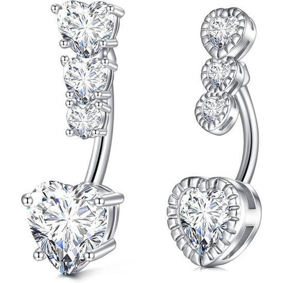 Anneau De Mamelon Pour Femmes, Barre En Acier Chirurgical 316L En Forme