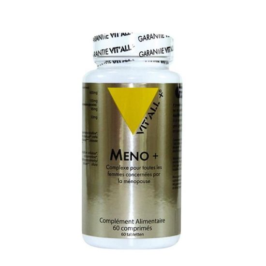 Vitall+ Méno+ - 120 Gélules - Complément Alimentaire Pour La Ménopause - Neuf
