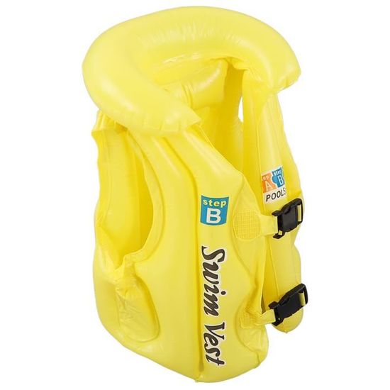 Gilet De Natation MoKo Pour Enfants – Réglable, Double Usage (brassard/dos), Sifflet, Boucle D, Dès 20-50 Lbs