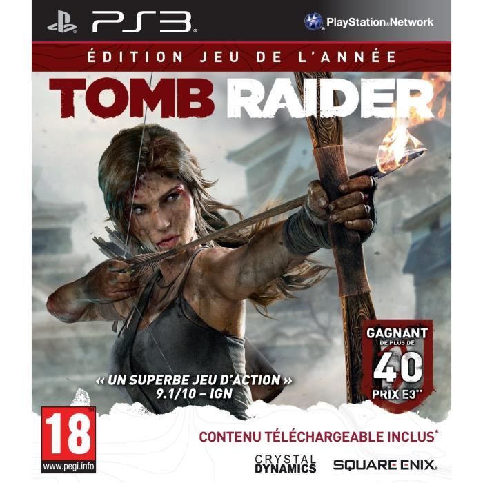 Square Enix Tomb Raider Goty Edition Jeu PS3