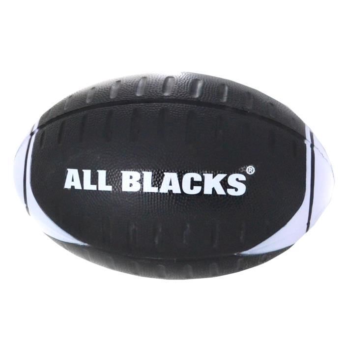 ALL BLACKS Ballon Rugby Mousse PU - Noir - 200 g