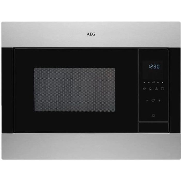 AEG MSB2548CM Four micro-ondes combiné grill intégrable 23 litres 900 Watt inox