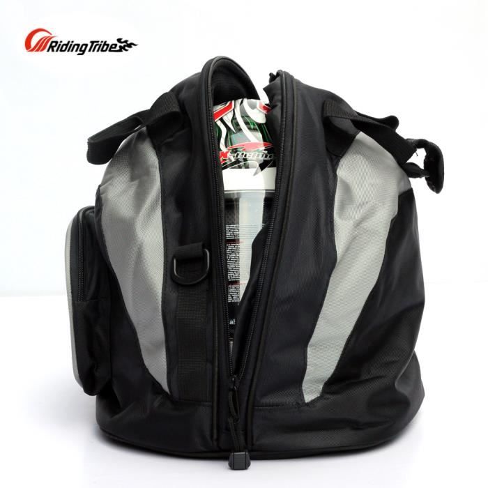Sac de casque de moto Équipement de motocross Sac de queue de moto Grande capacité Sac de voyage pour voyage Sac à main Imperméable