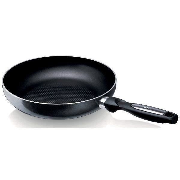 BEKA - 13077244 - POELE PRO INDUC ATHRACITE 24 CM EN ALUMINIUM - INTERIEUR REVETU GAUFRE -TOUS FEUX + INDUCTION