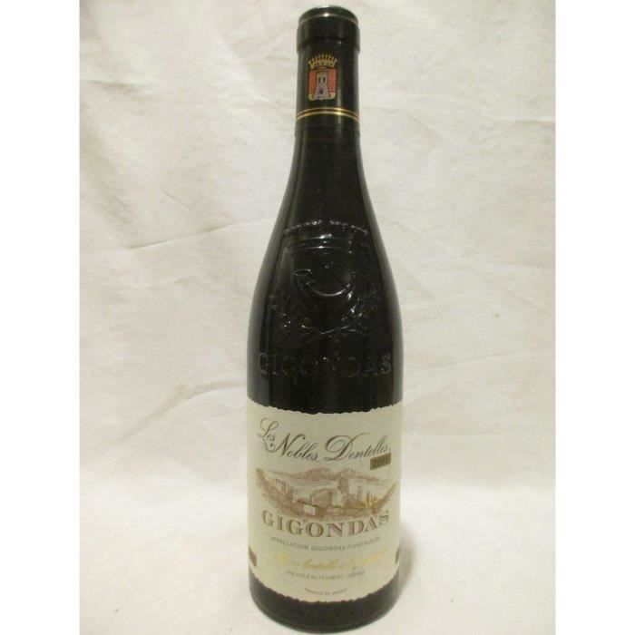 gigondas les nobles dentelles rouge 2005 - rhône france