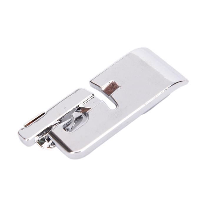 MACHINE A COUDRE,Argent roulé ourlet friser pied de biche pour Machine à coudre Singer Janome couture accessoires offre - 14 #A