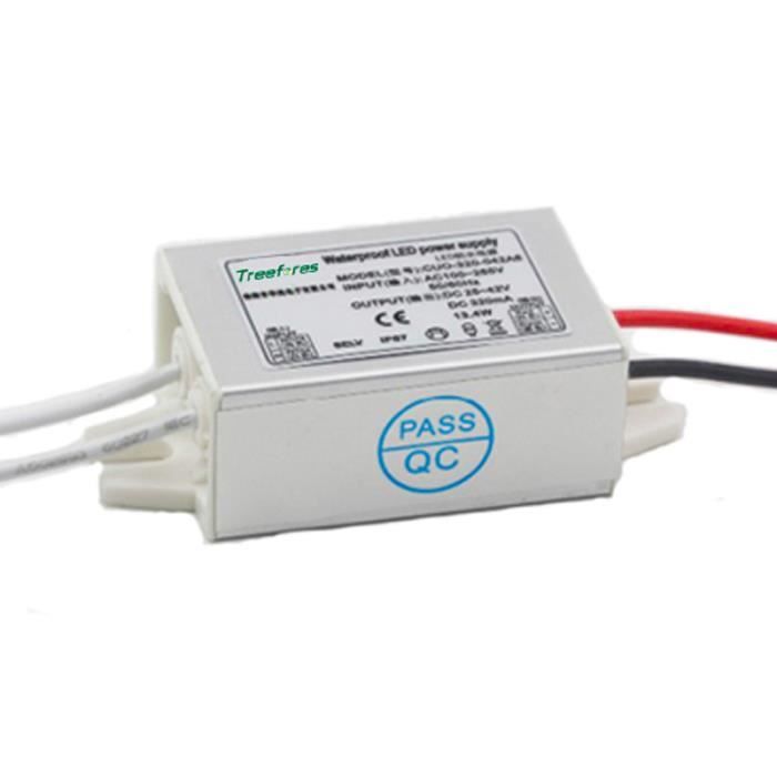 IP67 10W 24V mince LED Transformateur