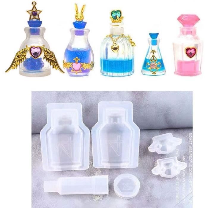 Lot de 5 petits récipients en résine époxy UV pour moulage de résine 592