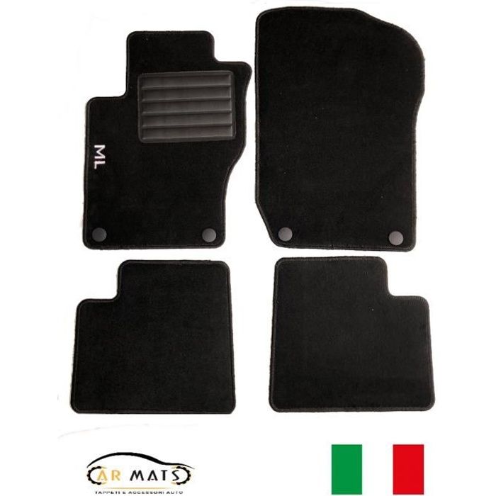 TAPIS DE SOL MERCEDES ML W164 2005-2011 EN MOQUETTE