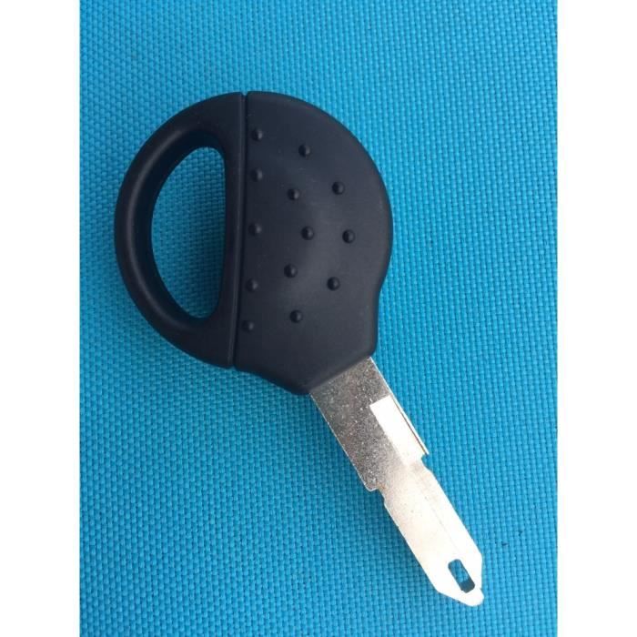 Taille Pour Peugeot 206 Remplacement Transpondeur Vide Porte-Clés Coquille Lame Non Coupée Accessoires De Voiture Pièces D'auto V