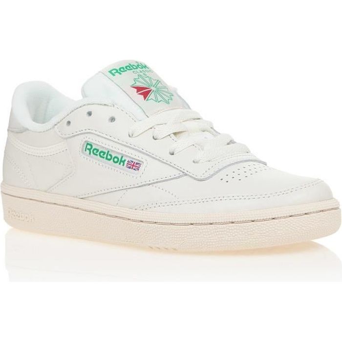 REEBOK Baskets Club C 85 - Femme - Gris