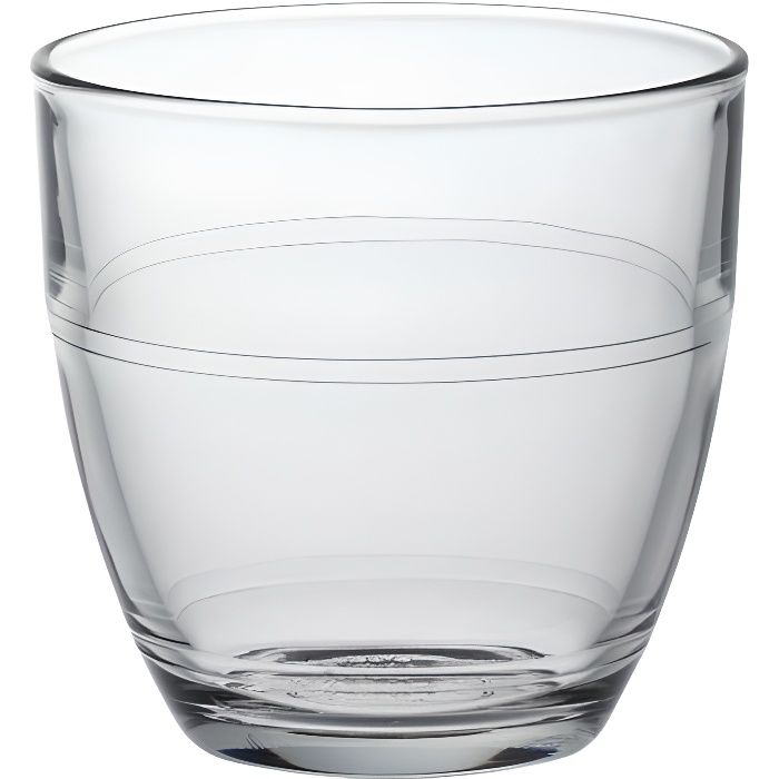 DURALEX Lot de 6 verres gobelets GIGOGNE - 16 cl