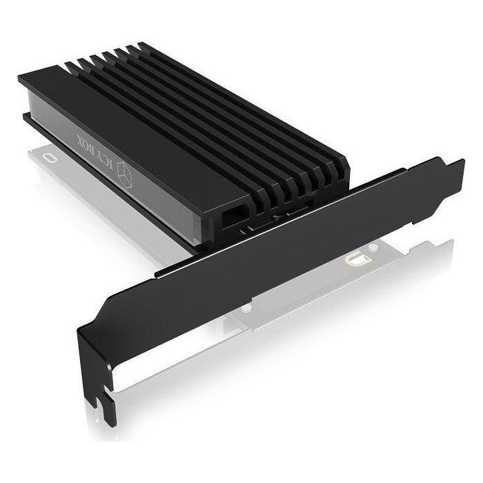 ICY BOX IB-PCI214M2-HSL - Carte PCI Express avec emplacement M.2 PCIe NVMe 3.0 4x ( Catégorie : Carte contrôleur )