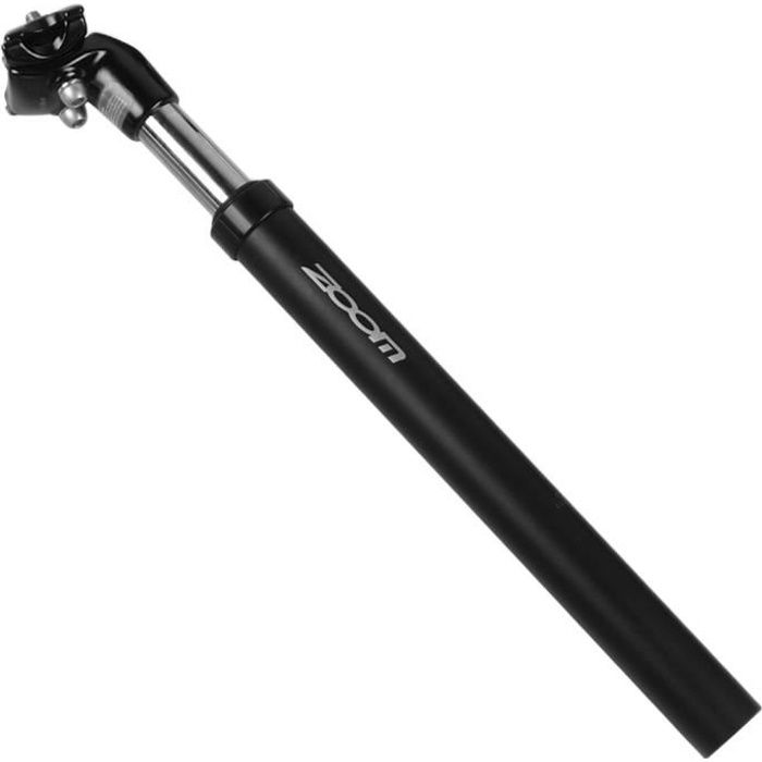 Tige de selle de suspension Vélo Tige de selle d'amortisseur Tige de selle VTT Tube de selle de vélo 27.2x350mm Noir