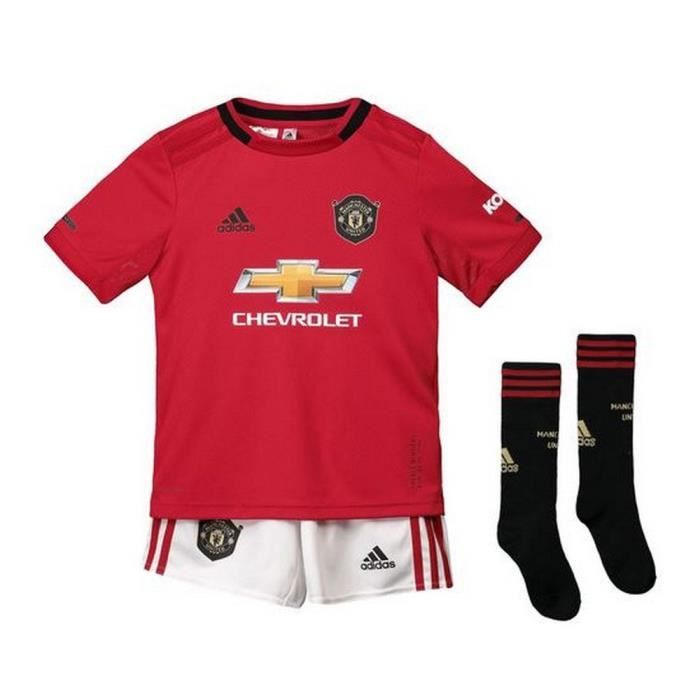 Nouveau Mini-Kit Officiel Enfant Adidas Manchester United Home Saison 2019-2020