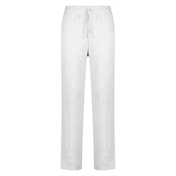DEELUXE Pantalon large côtelé au toucher doux OLGANA Light Blue Mel