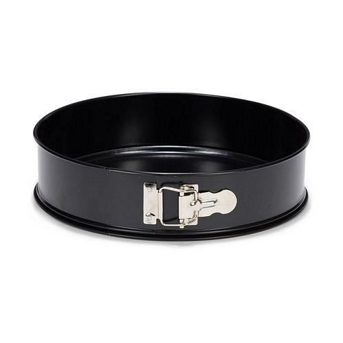 Patisse forme de saut avec fond de 24 cm acier noir